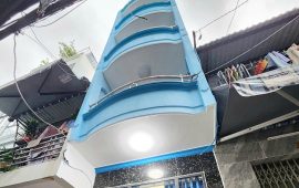 Bán nhà đẹp 3 lầu sân thượng hẻm Tùng Thiện Vương, Phường Phú Định – nhà mới – full nội thất – giá chỉ 4.75 tỷ