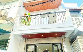 Bán nhà mới đẹp 1 lầu 2 phòng ngủ hẻm Hưng Phú Phường Chánh Hưng – Nhà mới dọn vào ở ngay, giá 4.88 tỷ